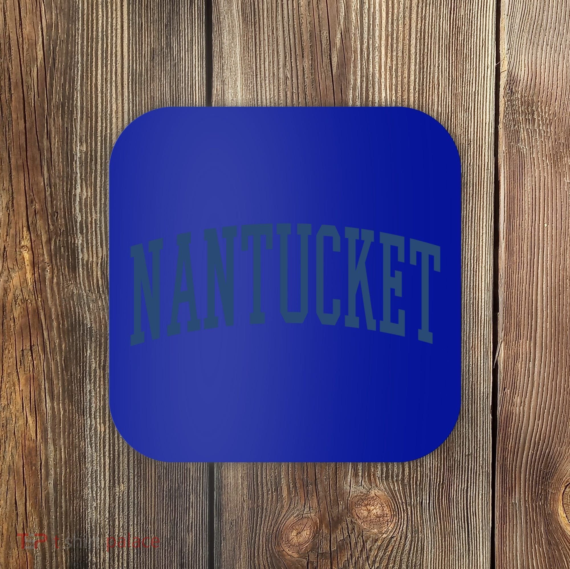 Varsity Grey Nantucket Cool Gift Coaster