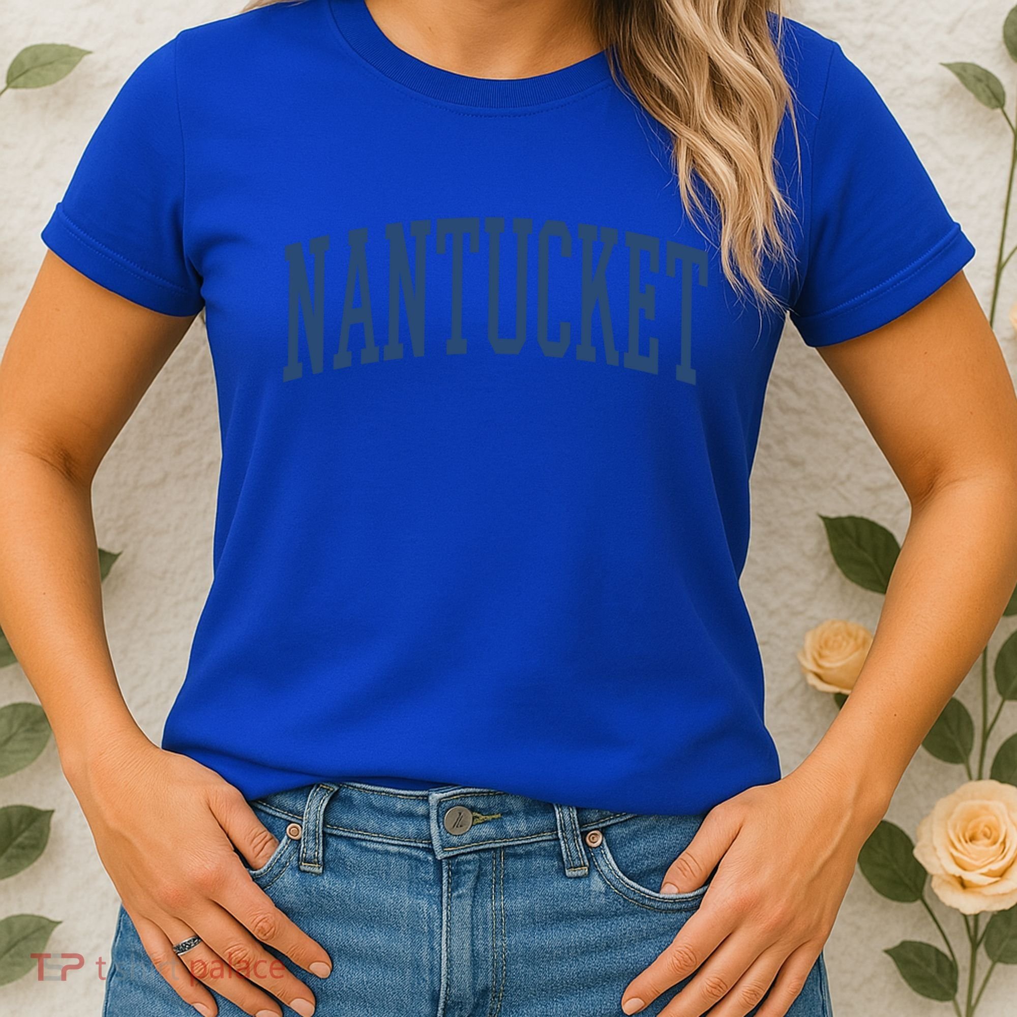 Varsity Grey Nantucket Cool Gift Women's T-Shirt