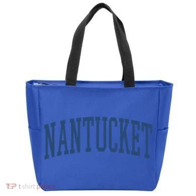 Varsity Grey Nantucket Cool Gift Tote Bag