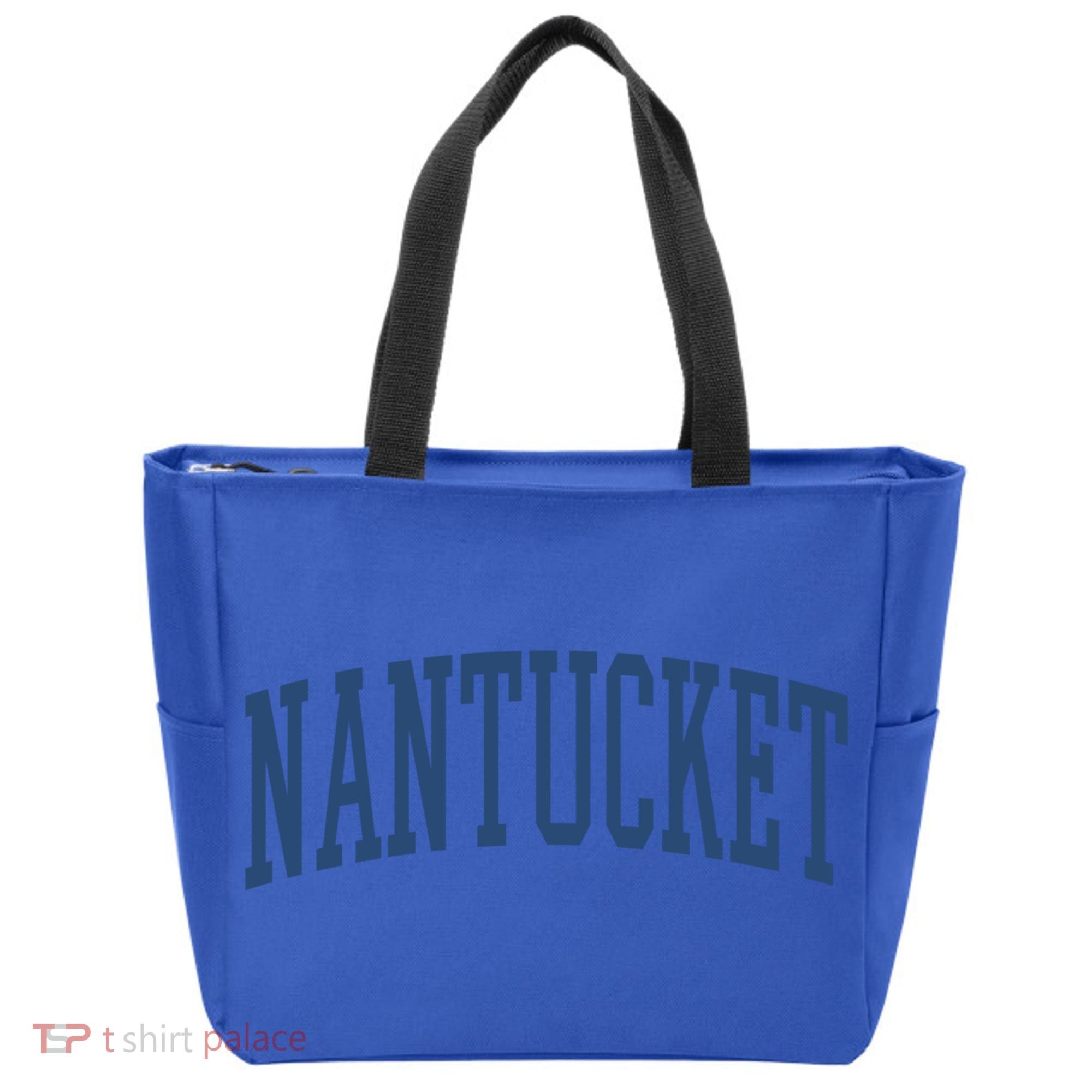 Varsity Grey Nantucket Cool Gift Tote Bag