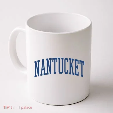 Varsity Grey Nantucket Coffee Mug
