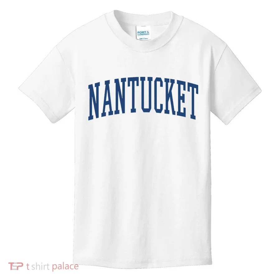 Varsity Grey Nantucket Kids T-Shirt