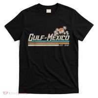 Vintage Gulf Of Mexico Since 1550 Retro Vintage Beach T-Shirt thumb 0