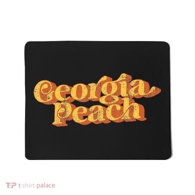 Vintage Georgia Peach 70s Summer Mousepad
