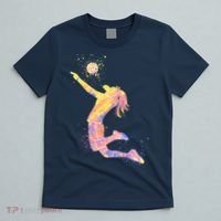 Volleyball Girl Player, Watercolor Volleyball Player Girl T-Shirt thumb 5
