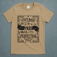 Vintage Genuine Quality 1935 Original Parts Mostly 90th Birthday T-Shirt thumb 5