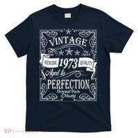 Vintage Genuine Quality 1973 Original Parts Mostly 50th Birthday T-Shirt thumb 0