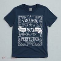 Vintage Genuine Quality 1973 Original Parts Mostly 50th Birthday T-Shirt thumb 5