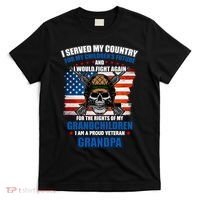 Veteran Grandpa Rights For My Grandchildren T-Shirt thumb 0