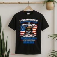 Veteran Grandpa Rights For My Grandchildren T-Shirt thumb 2