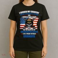 Veteran Grandpa Rights For My Grandchildren T-Shirt thumb 4