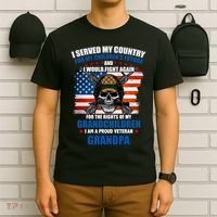 Veteran Grandpa Rights For My Grandchildren T-Shirt thumb 6