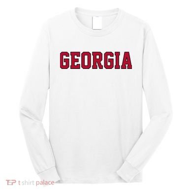 Vintage Georgia Retro Ga Long Sleeve Shirt