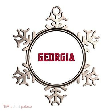 Vintage Georgia Retro Ga Ornament