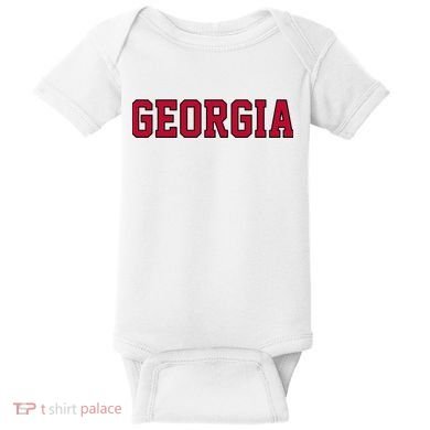 Vintage Georgia Retro Ga Baby Bodysuit