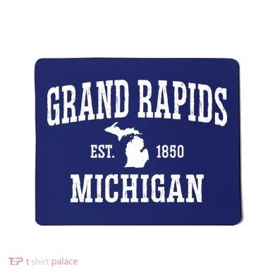 Vintage Grand Rapids Michigan Mousepad