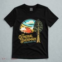 Vintage General Sherman Sequoia National Park Retro Graphic T-Shirt thumb 5
