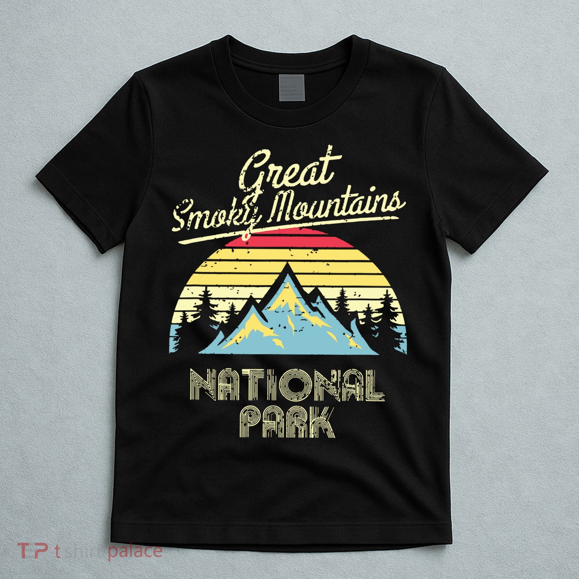 Vintage Great Smoky Mountains National Park Mountain T-Shirt