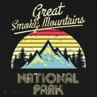 Vintage Great Smoky Mountains National Park Mountain T-Shirt thumb 7