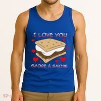Valentines Gift Smore Do You Love Eating Smores Valentines Meaningful Gift Tank Top thumb 3