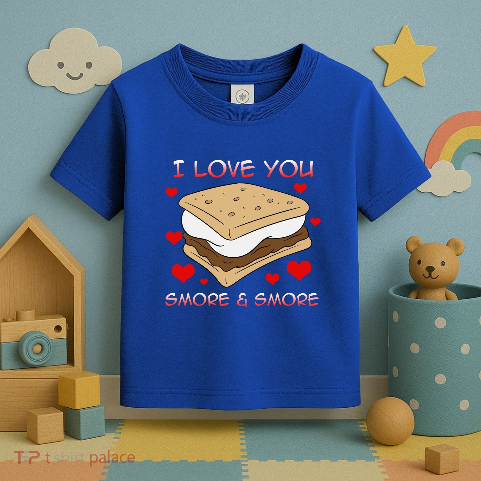Valentines Gift Smore Do You Love Eating Smores Valentines Meaningful Gift Toddler T-Shirt