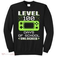 Video Gamer Student 100th Day Teacher 100 Days of School Sweatshirt thumb 0