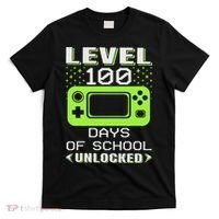 Video Gamer Student 100th Day Teacher 100 Days of School T-Shirt thumb 0