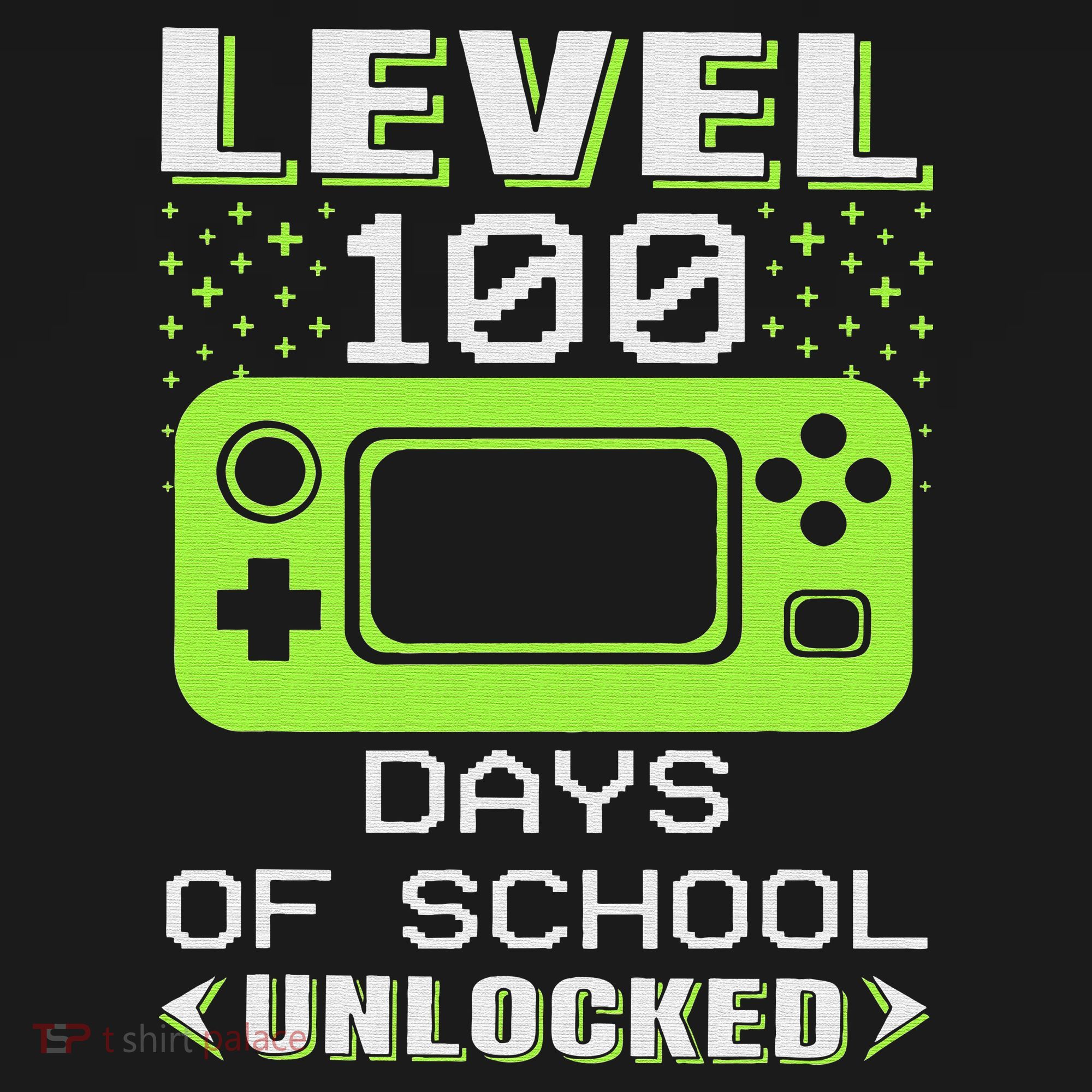 Video Gamer Student 100th Day Teacher 100 Days of School Polo