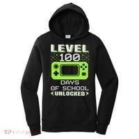 Video Gamer Student 100th Day Teacher 100 Days of School Women's Hoodie thumb 0