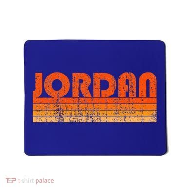 Vintage Grunge Style Jordan Mousepad