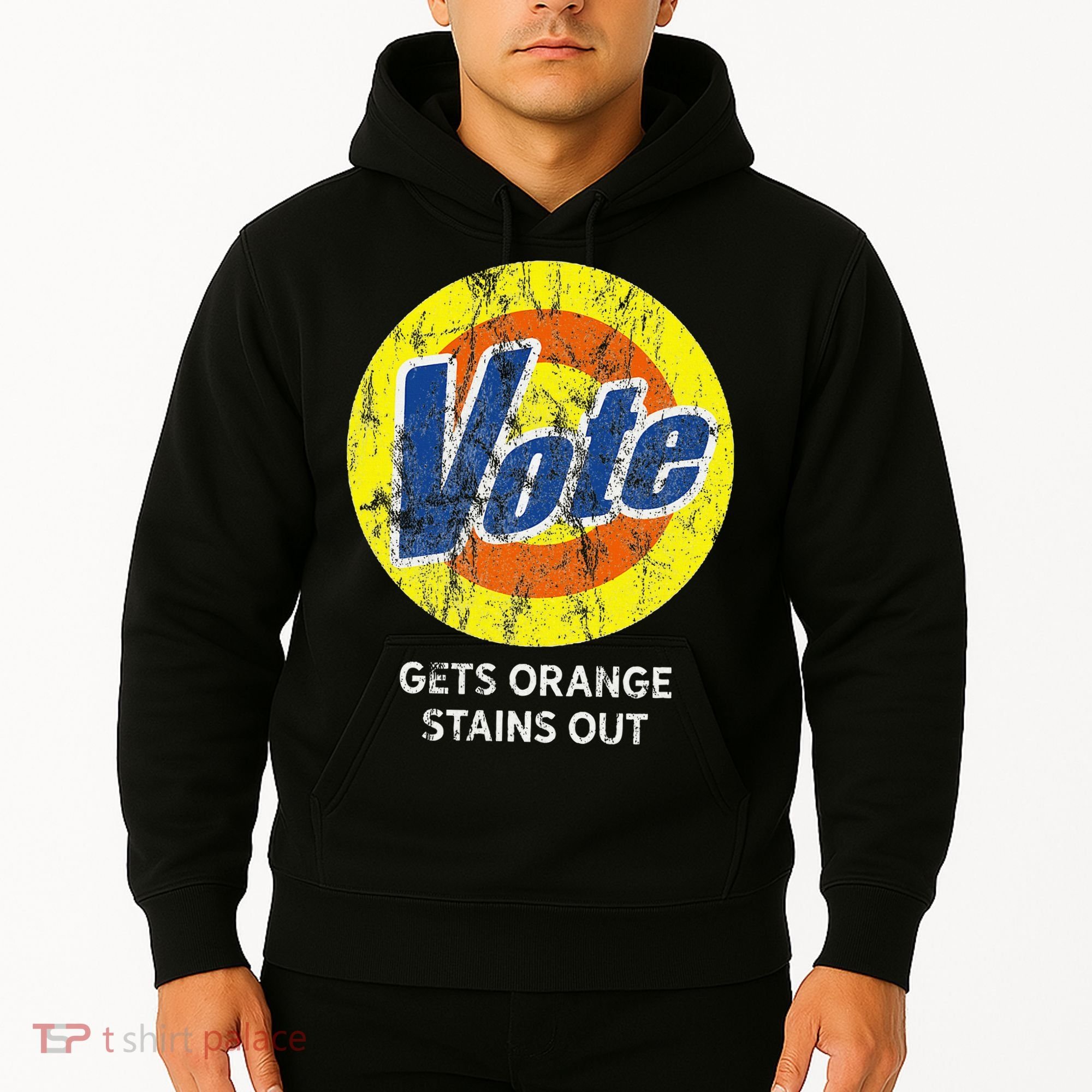 Vote Gets Stubborn Orange Stains Out Detergent Hoodie