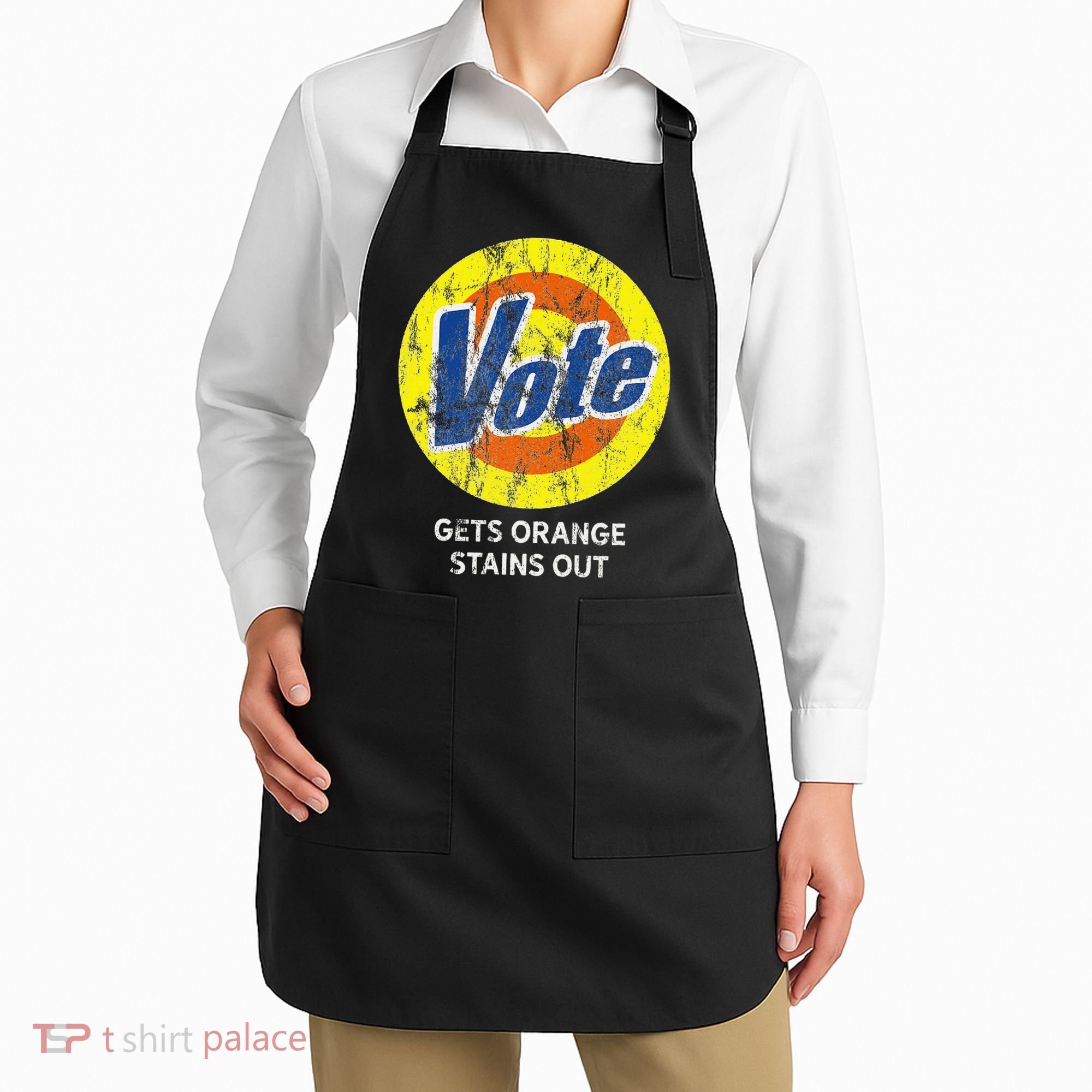 Vote Gets Stubborn Orange Stains Out Detergent Apron