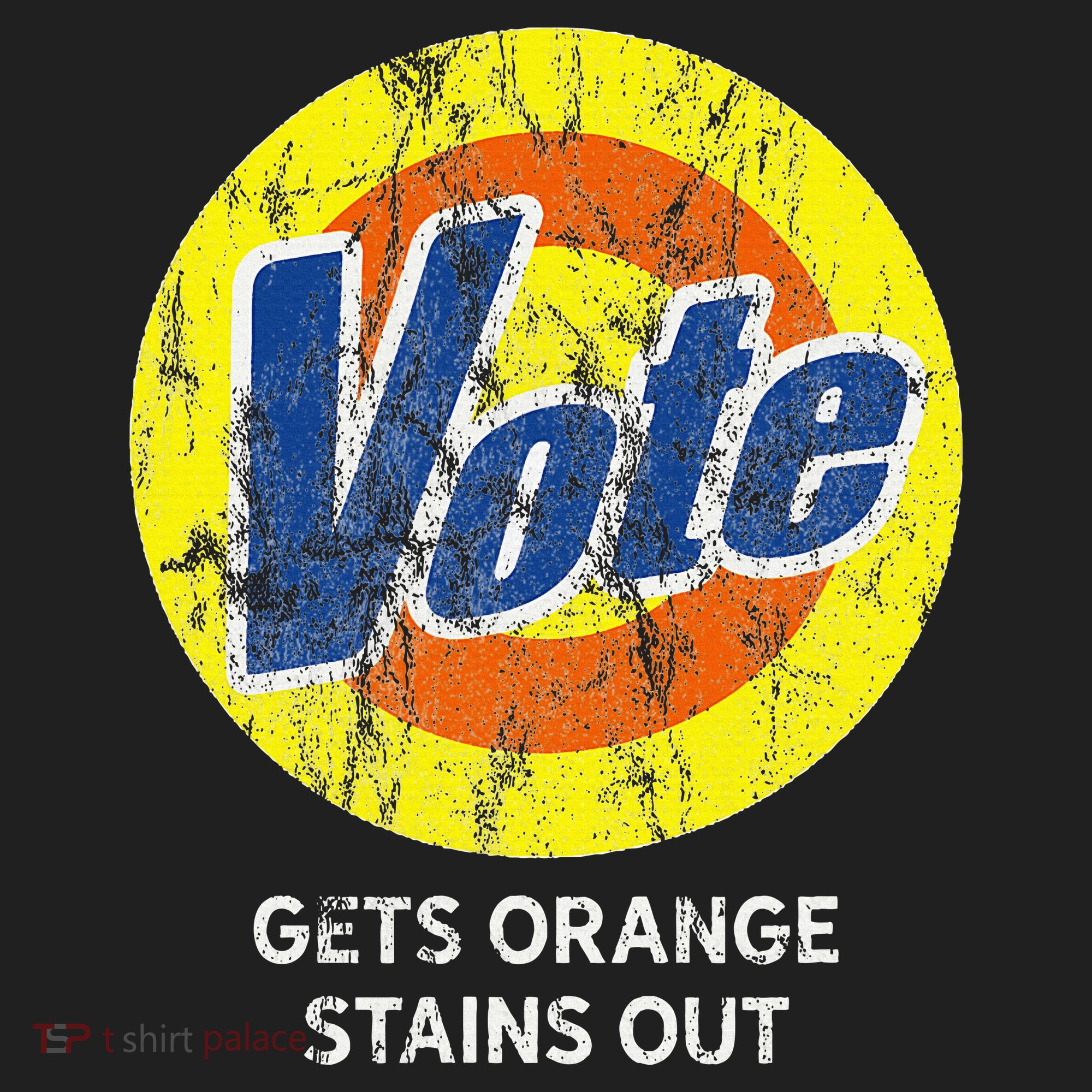 Vote Gets Stubborn Orange Stains Out Detergent Hat