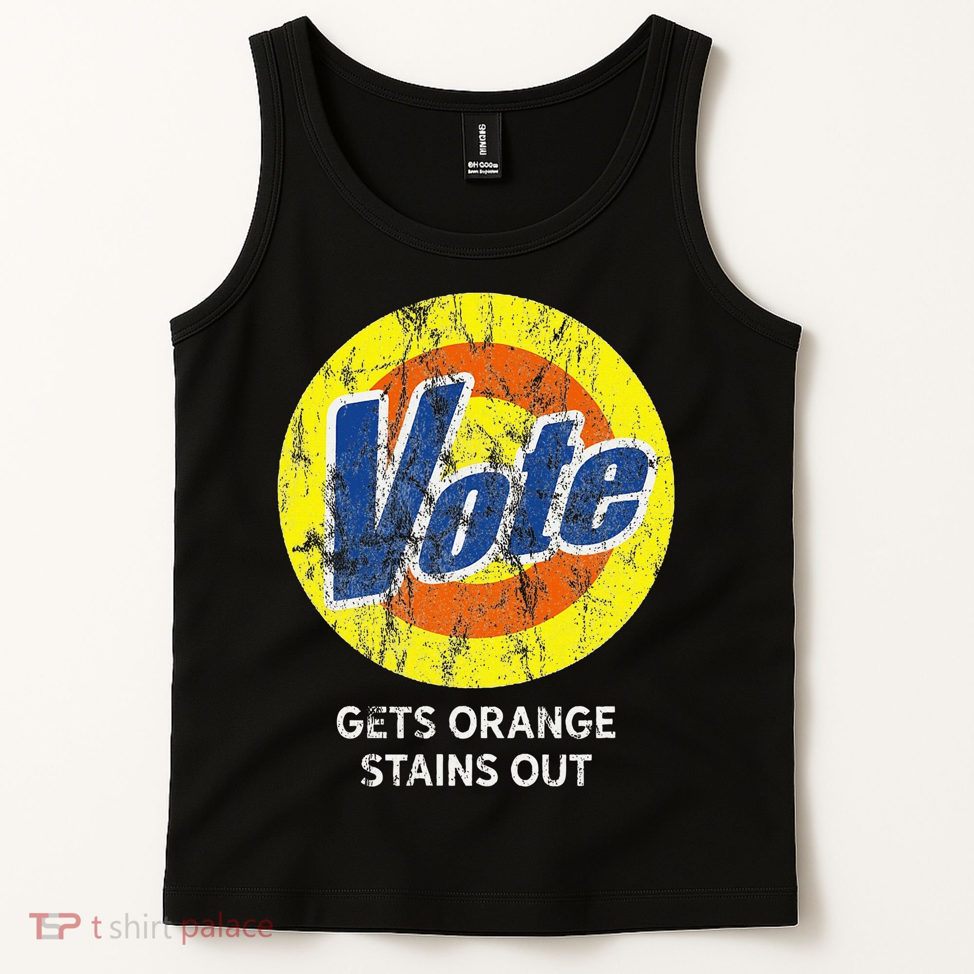 Vote Gets Stubborn Orange Stains Out Detergent Tank Top