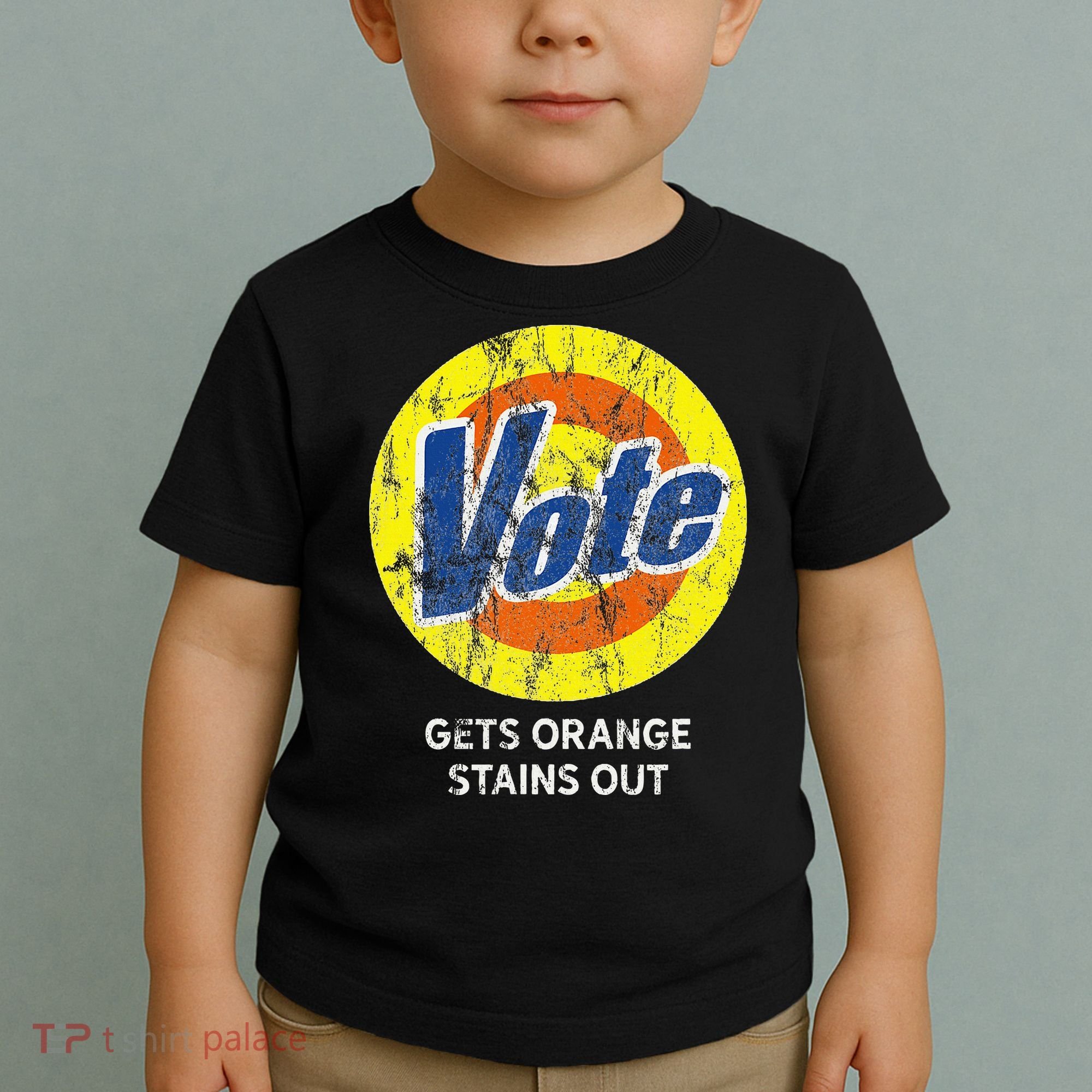 Vote Gets Stubborn Orange Stains Out Detergent Toddler T-Shirt