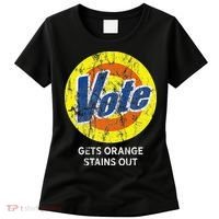 Vote Gets Stubborn Orange Stains Out Detergent Women's T-Shirt thumb 0