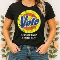 Vote Gets Stubborn Orange Stains Out Detergent Women's T-Shirt thumb 2
