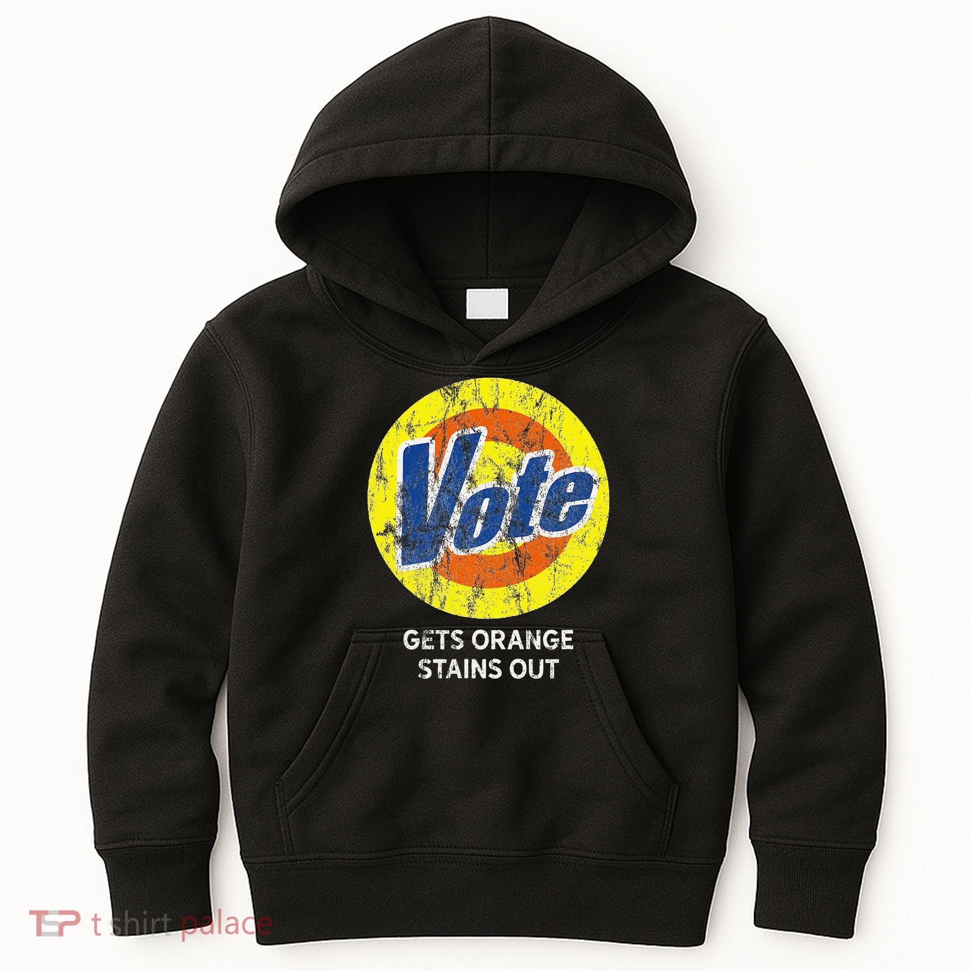 Vote Gets Stubborn Orange Stains Out Detergent Kids Hoodie