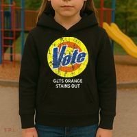 Vote Gets Stubborn Orange Stains Out Detergent Kids Hoodie thumb 3