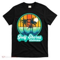 Vintage Gulf Shores Alabama Summer Vacation Beach Souvenirs T-Shirt thumb 0