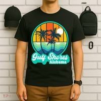 Vintage Gulf Shores Alabama Summer Vacation Beach Souvenirs T-Shirt thumb 6