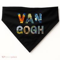 Van Gogh Tribute To Vincent Van Gogh USA-Made Doggie Bandana thumb 0