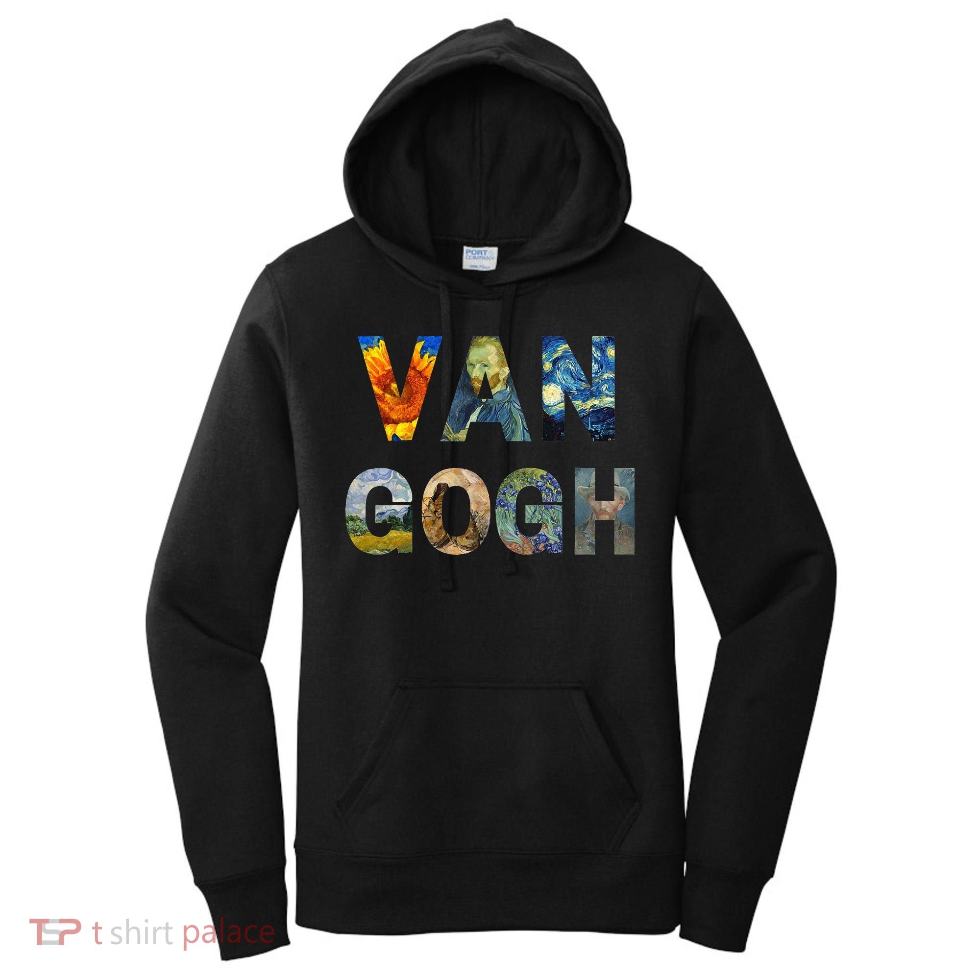 Van Gogh Tribute To Vincent Van Gogh Women's Hoodie