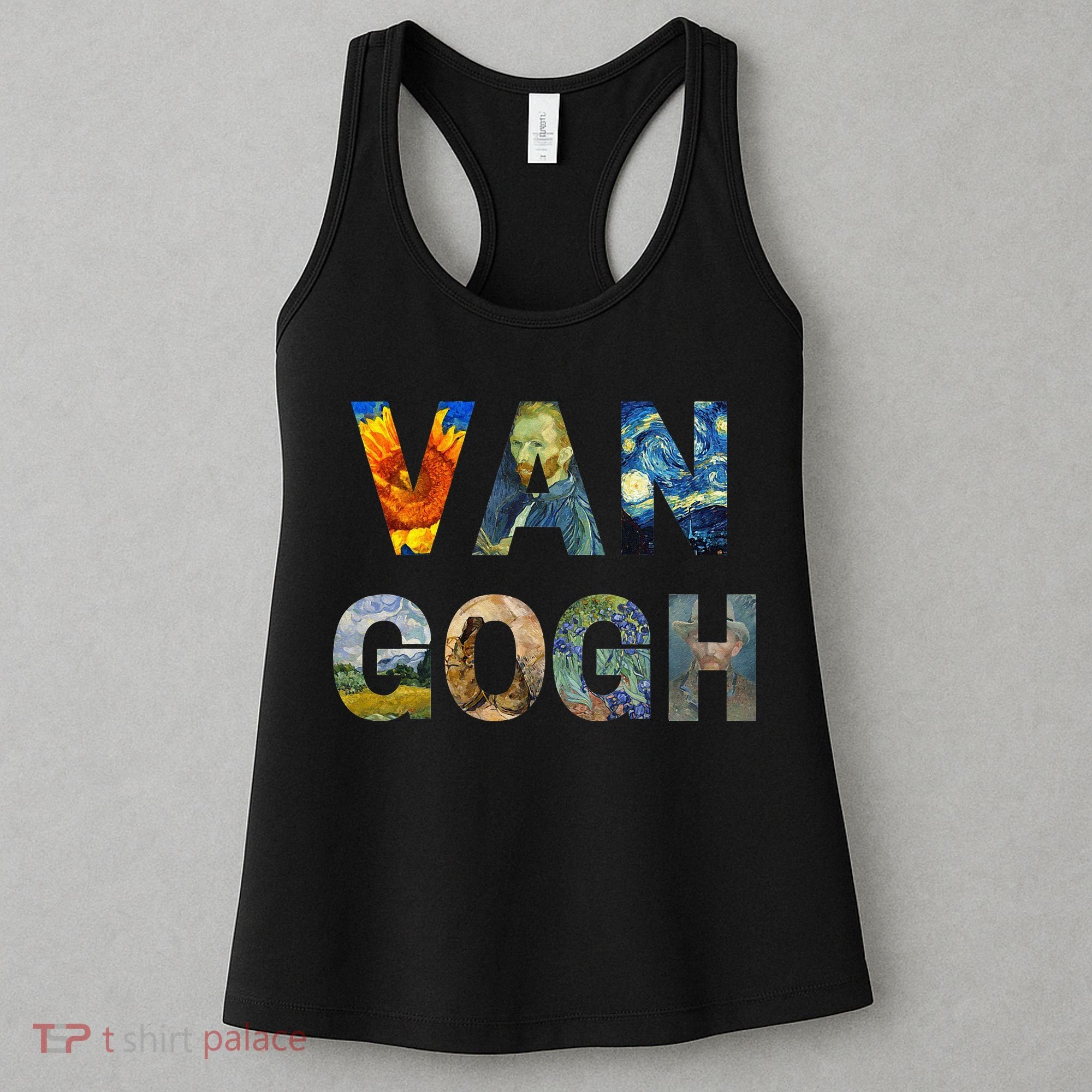 Van Gogh Tribute To Vincent Van Gogh Women's Tank Top