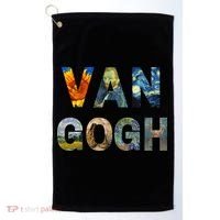 Van Gogh Tribute To Vincent Van Gogh Golf Towel thumb 0