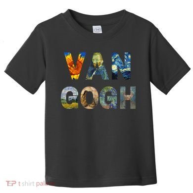 Van Gogh Tribute To Vincent Van Gogh Toddler T-Shirt