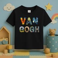 Van Gogh Tribute To Vincent Van Gogh Toddler T-Shirt thumb 3