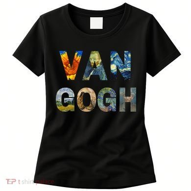 Van Gogh Tribute To Vincent Van Gogh Women's T-Shirt
