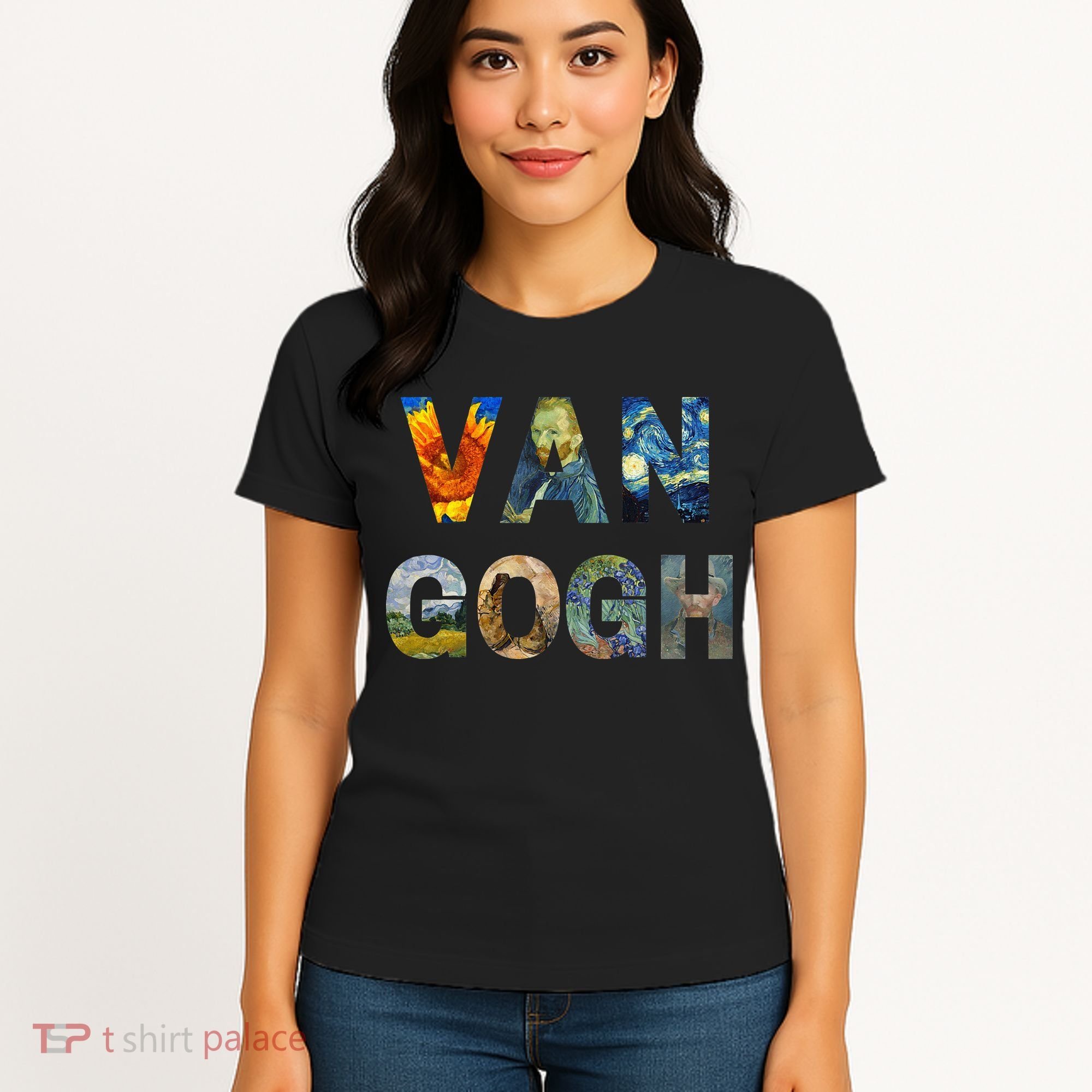 Van Gogh Tribute To Vincent Van Gogh Women's T-Shirt