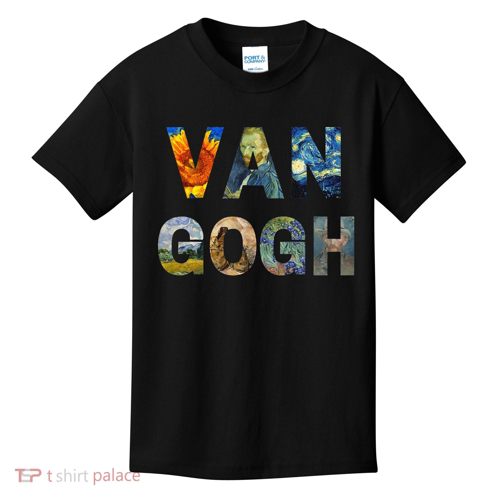 Van Gogh Tribute To Vincent Van Gogh Kids T-Shirt